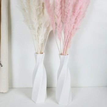 상세설명 참조 드라이플라워 도자기 꽃화병 5평원룸인테리어