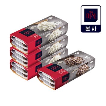 더미식 찰밥 180g 18개(6개입X3개)+잡곡밥 180g 6개입 (총 24개)