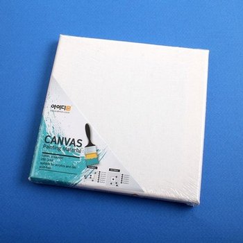 [VCJK52O3]캔버스천액자 A급 수채물감 정사각형 12x12cm