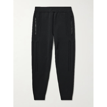 25 FW FUSALP Black Cyrion Tapered Double Faced Wool Blend Sweatpants TP567738725