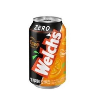 농심 웰치 제로 오렌지맛 355ml 48개입 (S41115666)