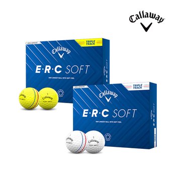캘러웨이 2025 ERC SOFT 트리플 트랙 골프공 3피스