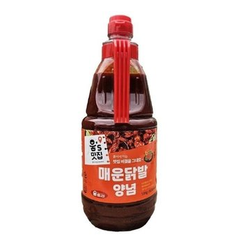 움트리 매운닭발양념소스 1.9kg 6개 1박스