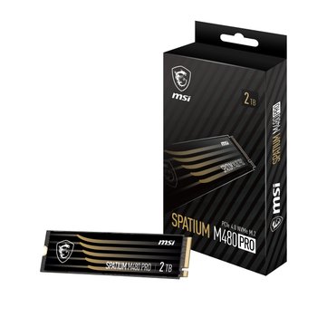 [해외] MSI SPATIUM M480 Pro PCIe 4.0 NVMe M.2 2TB HD4391