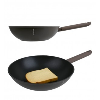 디디샵 QVN193R6 요리조리 고밀도 3중 코팅 IH 단조 궁중팬 웍 28cm (995650)