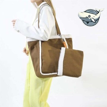 다용도 숄더백 패브릭 포켓 수납 가방 (WFH2VFY)