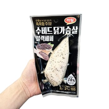 하림 수비드 닭가슴살 블랙페퍼 100g 아이스박스포장_27051072