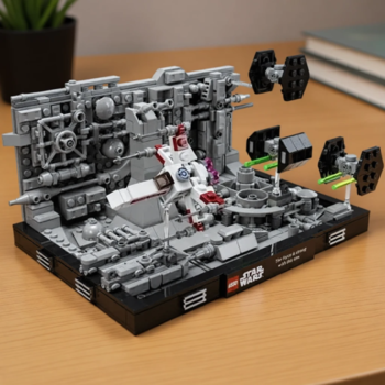 [해외] 레고 스타워즈 데스스타 참호 돌파 디오라마 75329