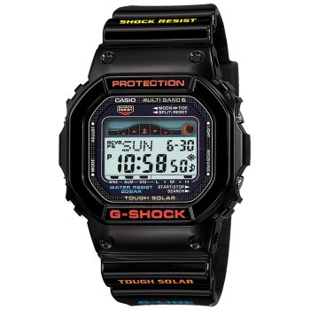 [해외] 카시오 시계 지샥 G-GLIDE 전파 솔라 GWX-5600-1JF 남성용 블랙 1개