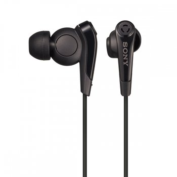 [해외] 소니 무선 소음 제거 스테레오 헤드셋 MDR-EX31BN MDR-EX31BN B  마이크 포함
