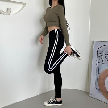 비욘드라이프 렉샤 투라인핏 안감퍼 레깅스 221178