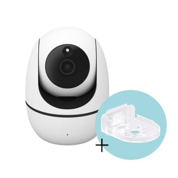 IPTIME C500+브라켓 가정용 홈카메라 스마트폰 원격제어 CCTV 베이비 홈캠