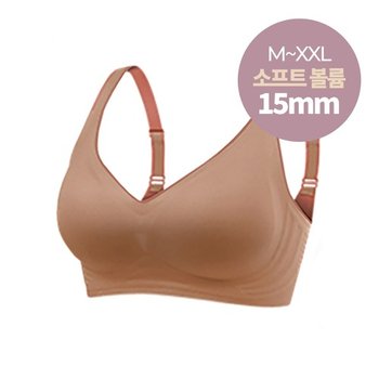 [브라+팬티 세트 특가] 젤리그램 엠보 스트랩 투톤 브라 소프트볼륨몰드