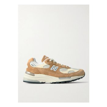 [해외] 뉴발란스 992 코어 스웨이드 가죽 메시 스니커즈 탠 브라운 1647597358659579