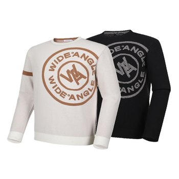 [신세계백화점]24년 FW남성 CO 로고 모티프 라운드 풀오버