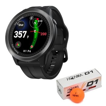 [해외] 보이스캐디 골프 거리측정기 T12 프로 GPS 골프 시계형 앱 연동 볼 세트