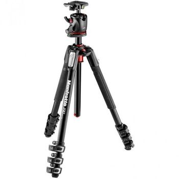 [해외] 영국 맨프로토 삼각대 Manfrotto MK190XPRO4-BHQ2 Aluminum 4-Section Tripod with XPRO Ball He