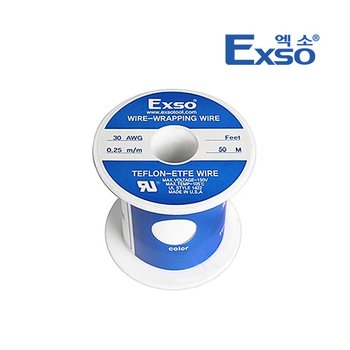 EXSO/엑소/랩핑 와이어/D-30AE(0.25Φ) 50m