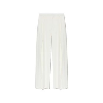 [해외] 카사블랑카 Wollhose mit Bundfalten M-SS26-TR-417-01 0-WHITE 154381317