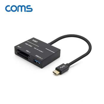 USB 3.1 카드리더기 Type C to USB 3.0 1Port SD XQD