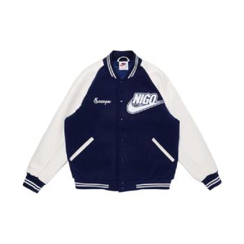 [해외] (Nike)나이키 x 니고 바시티 자켓 블루 보이드  FV5670 492 FV5670-492/XX28JK00