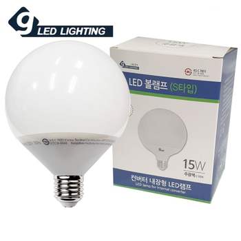 주광색 NK49IL27 볼램프 컨버터 건식15W S타입 LED전구 LED 다