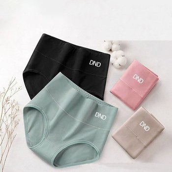 DND 데이앤데이 하이웨이스트 여성 무지면팬티 (WE2C3CD)