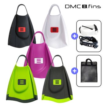 DMC 엘리트맥스 오리발 숏핀+스트랩+빅메쉬백