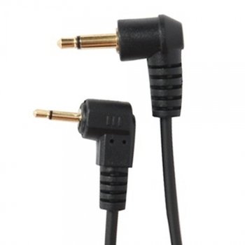 포멕스 사진조명 싱크로케이블 2.5mm to 3.5mm Coil Cable 40cm (RX-1용)