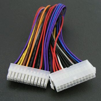 (COMS) ATX 24핀 전원연장케이블 30cm/파워24핀 디지털/가전