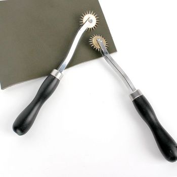 룰렛 휠 부자재 가죽 바느질 마킹 휠 스티치 룰렛