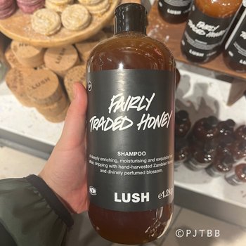 [해외] [영국무료배송] 러쉬 페얼리 트레이드 허니 샴푸 1.2kg LUSH 꿀향