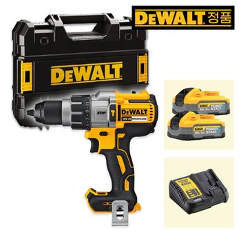 디월트 DCD996H2T 20Vmax 파워스텍 5.0Ah2팩 XR BL(G2) 충전햄머 해머 함마드릴드라이버(티스텍)