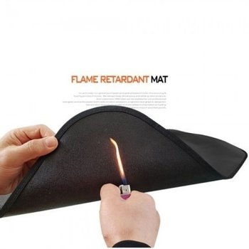 블랙 400x370MM FRM M 방염매트 185G 보관파우치포함 (WFH0S10)