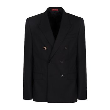 [해외] [해외배송] 구찌 더블브레스트 노치 라펠 재킷 832991Z7AOX 1000