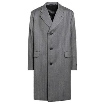 프라다 싱글 브레스티드 코트 UC554MOOO15O1 F0031 TP949174004