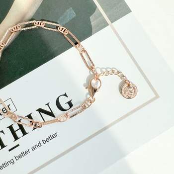 코인 클립 스퀘어 14k 18k 팔찌14k옐로우골드19cm