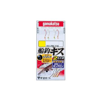 [해외] 가마카츠 Gamakatsu 키스 선박 낚시 장비 조개 적금 2개 FB118 7 호