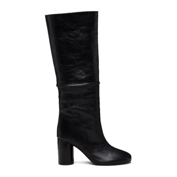 [해외] 마리 아담 리나트 블랙 투인원 지퍼 라운드 롱 부츠 261189F115000