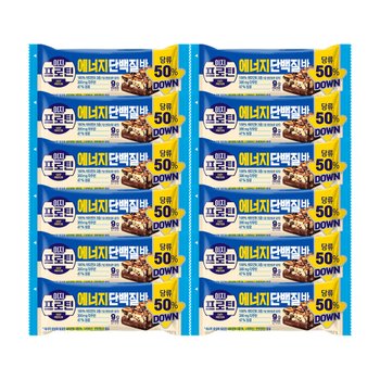 이지프로틴 에너지단백질바 40g x12개