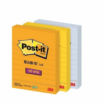 657라인크림블루친환경슈퍼스티키 76x102mm 90매 (WC0B03E)