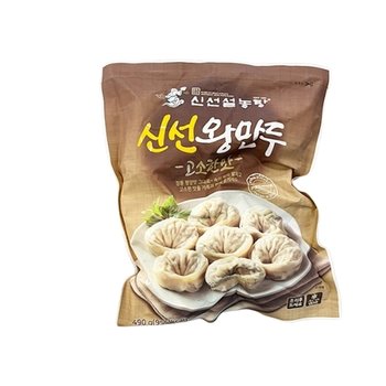 신선 왕만두 고소한맛 490g 아이스박스포장