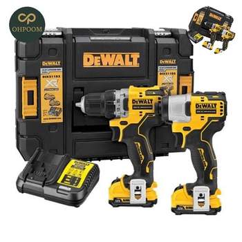 드릴공구 전동드라이버 충전콤보세트 <b>DCK2110D2T</b> 10.8V/2.0Ah 12V MAX 1SET