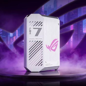[해외] ROG 루시퍼 Air 무선 게이밍 라우터 Wi-Fi 7 AI 시나리오 가속 4K QAM 2.5G WAN/LAN 포트 탑재