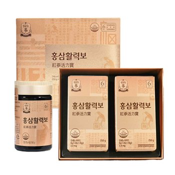 정관장 홍삼활력보세트 250mlx2병세트 (쇼핑백포함)