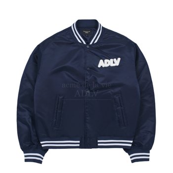 [신세계백화점][아크메드라비] ADLV LOGO PATCH VARSITY JACKET NAVY - 바시티자켓