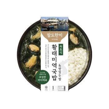 팔도한끼 속초식 황태미역국밥 450g x 15개
