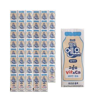 매일 헬로 엔요 플레인 200ml x48개 요구르트 야쿠르트 (S50936811)