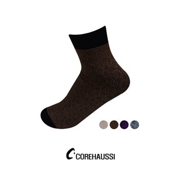 (꼬레하우씨)(맨드라미 칼라 스타킹)매끈한 발목라인 사계절 발목 스타킹 10켤레