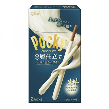 [해외] 재팬 제과점 포키 2층 구조 바닐라 향 화이트 2봉지